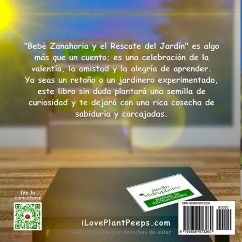 Vista 2 de Bebé Zanahoria y el Rescate del Jardín Plant Peeps (Un libro para niños sobre cómo superar retos, la amistad y la jardinería interior sostenible)