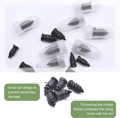 Vista 3 de Tapones de neumáticos atornillados, kit de reparación de neumáticos planos