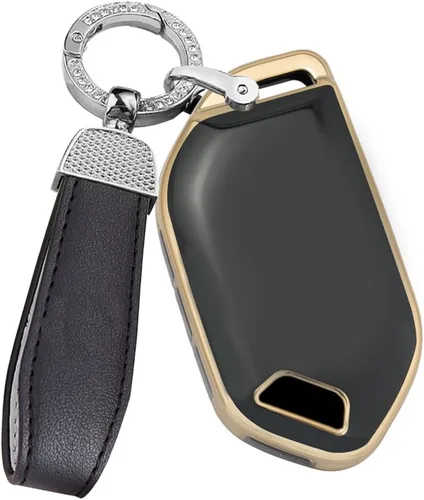 Vista 8 de ontto Funda suave para llave de coche con llavero compatible con llavero Kia Telluride 2023 2024
