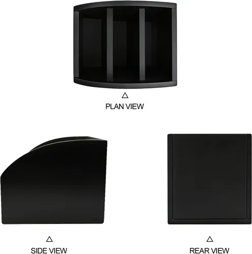 Vista 6 de BONNY DODO Soporte de control de madera (negro, S)