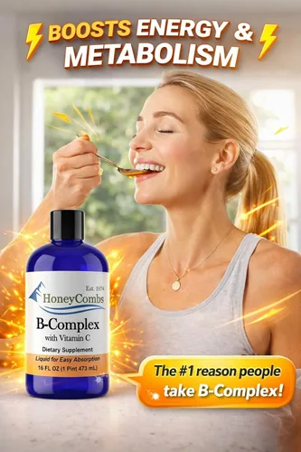 Vista 6 de Complejo B líquido con Vit-C, 16oz