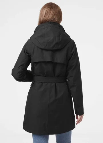Vista 4 de Helly-Hansen Women's Welsey Ii Waterproof Breathable Trench Coat