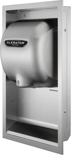 Vista 4 de XLERATOR Secador de manos compatible con la ADA Kit #40502 (secadora no incluida)