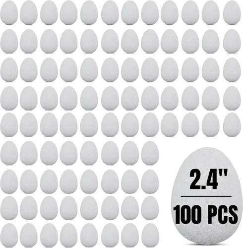 Vista 18 de Hygloss Bolas redondas de espuma para manualidades 6 piezas de espuma blanca de 3.8 pulgadas (XPS) para artes, pequeñas bolas de espuma