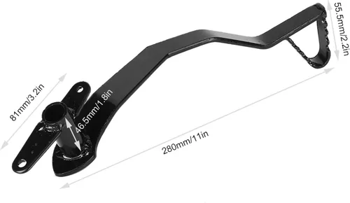 Vista 8 de Kit de pedal de palanca de freno, pedal de palanca de freno hidráulico trasero apto para Pit Dirt Bike, palanca de pedal de freno de motocicleta