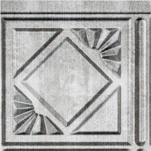 Vista 26 de FASÄDE Vinilo decorativo de estilo tradicional / patrón 4 de 18 x 24 pulgadas en muro en bronce antiguo (paquete de 5)
