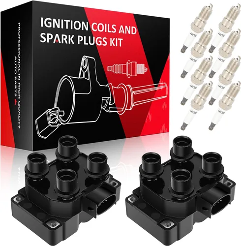 Vista 98 de SCITOO Paquete de bobinas de encendido para Pontiac Montana 3.4L 1999-2005 para Grand Prix 3.8L 1997-2008 para Oldsmobile Alero 3.4L 1999-2004