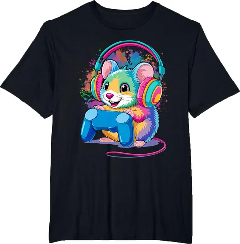 Vista 25 de Mouse Gaming Animal Video Games Funny T-Shirt