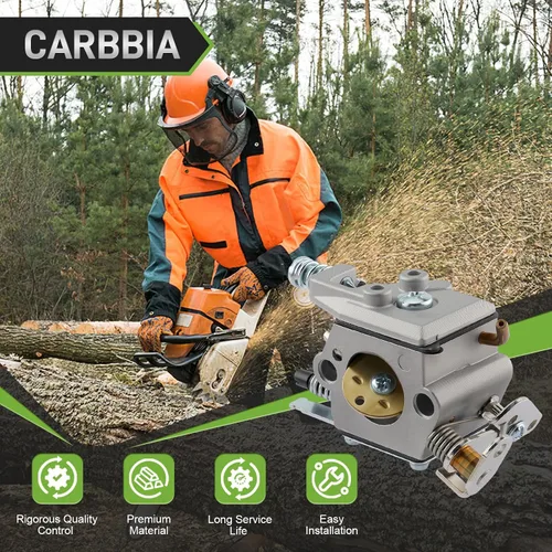Vista 5 de Carbbia 530071987 para Husqvarna 36 41 136 137 137E 141 142 141LE 142E