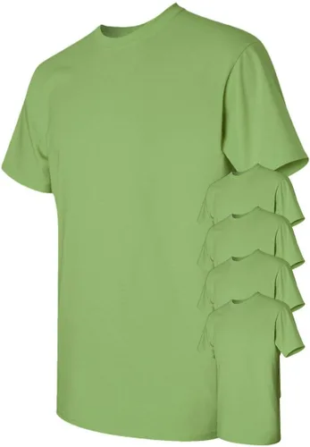 Vista 146 de Gildan Camiseta G500 para hombre Ceniza/baya