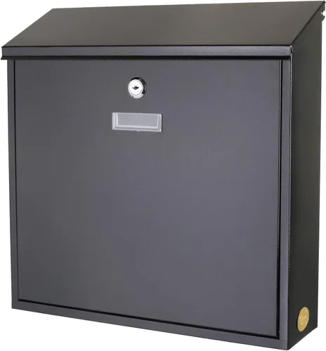 Vista 12 de Caja de Donación de Metal - Caja de Sugerencias con Ranura y Cerradura - Caja de Seguridad para Dinero - Caja de Depósito Segura - Caja