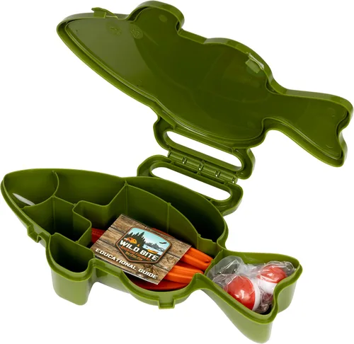 Vista 3 de Flambeau Outdoors - Kit de caja de aparejos de pesca Wild Bite