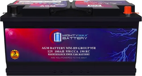Vista 23 de Mighty Max Battery MM-AUX12 Batería Auxiliar 12 V 12 Ah, 20 RC, 200 CCA Batería AGM recargable para auto