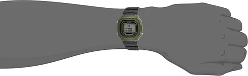 Vista 4 de Casio Mens W-218H-1AVCF Classic Digital Display Quartz Black Watch