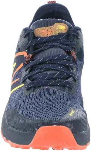 Vista 2 de New Balance Fresh Foam X Hierro v7 GTX Trueno/Naranja Vibrante/Albaricoque Vibrante