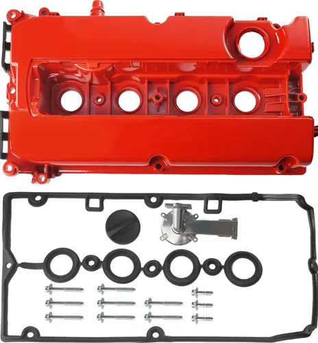 Vista 10 de Kit de cubierta de válvulas de motor de aluminio con junta, pernos, tapa de llenado de aceite Compatible con Chevy Cruze 2011-2016, Sonic 2012-2018