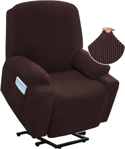 Vista 13 de H.VERSAILTEX - Funda elástica para sofá reclinable, funda para silla reclinable eléctrica de elevación de potencia, funda para silla reclinable