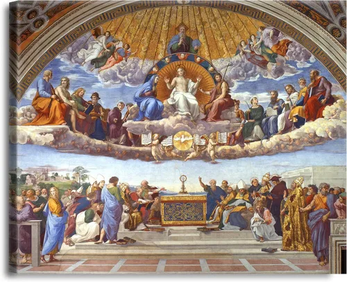 Vista 42 de A&T ARTWORK Adoración de los Reyes Magos por Sandro Botticelli The World Classic Art Reproductions, impresiones en lienzo giclée arte de pared