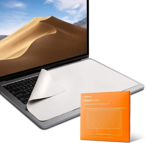 Vista 8 de UPPERCASE GhostBlanket - Forro de microfibra y paño de limpieza de 15 pulgadas compatible con MacBook Pro de 16 pulgadas (paquete de 2)