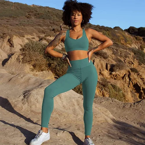 Vista 4 de FULLSOFT 3 Pack Leggings for Women High Waisted Tummy Control Athletic Pants Dance Pants for Workout Yoga Reg & Plus