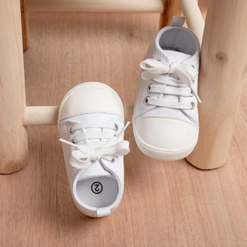Vista 4 de KaKaKiKi - Tenis de lona para bebé, infante, niños, tenis con suela de goma antideslizante, tenis de caramelo caminantes, primerizos, precaminando