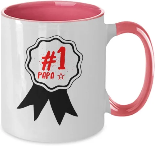 Vista 2 de Regalos de mejor papa del mundo Día del Padre Regalos para papa en su día regalo para papi, abuelos, día del padre mejor padre Taza regalo