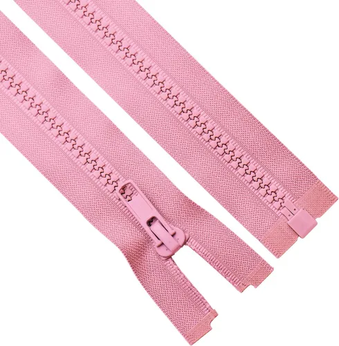 Vista 13 de Sawoake - 2 cremalleras separadoras #5 de 6 pulgadas para coser abrigos, chaqueta con cremallera, cremalleras de plástico moldeado negro a granel