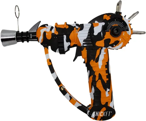 Vista 13 de Encendedor de Antorcha Raygun de THiCket, con Llama Ajustable y Bloqueo de Seguridad (Negro)