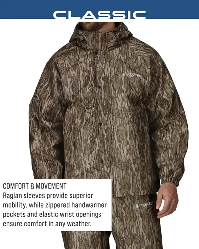 Vista 17 de FROGG TOGGS Chaqueta impermeable y transpirable clásica para hombre