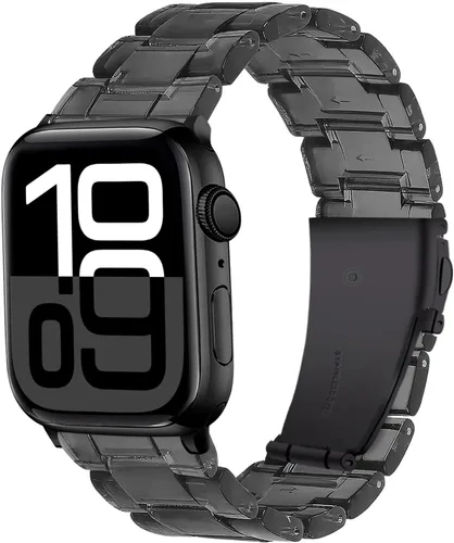 Vista 22 de Miimall Women Resin Bands for Apple Watch Series 10 9 8 7 6 5 4 3 2 1 Ultra SE Colorful Dressy Cute Classy Lightweight Comfort 38mm 40mm 41mm 42mm