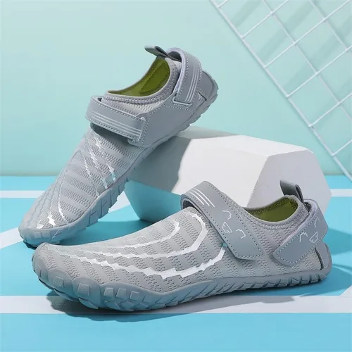 Vista 6 de Zapatos acuáticos transpirables de secado rápido para mujer y hombre, calcetines acuáticos suaves para senderismo, natación, playa, surf, yoga