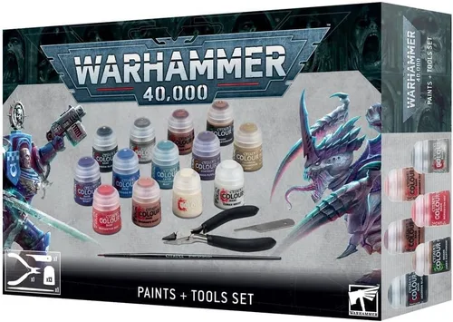Vista 7 de Games Workshop - Warhammer 40,000: Set de Pinturas + Herramientas
