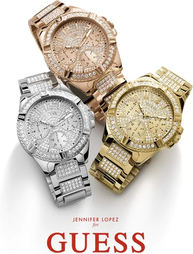 Vista 7 de Guess Reloj W1156L1 plateado Movimiento de cuarzo