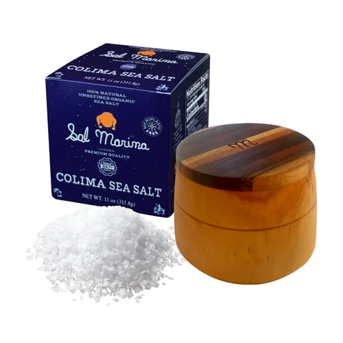 Vista 9 de SAL MARINA - Recipiente de cerámica de 12 onzas, para sal o especias, decoración de cocina, tarros de cerámica hechos a mano con tapas de sellado