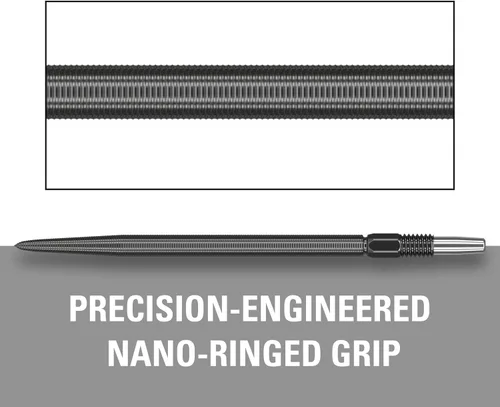 Vista 4 de Target Darts Puntos de dardos Swiss Point Negro Nano Point 1.181 in