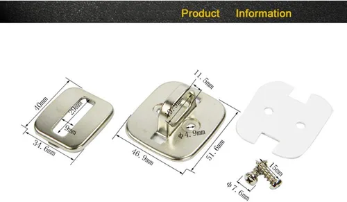 Vista 6 de Candado para ordenador portátil, Cable Lock Companion, Plata, Rectángulo