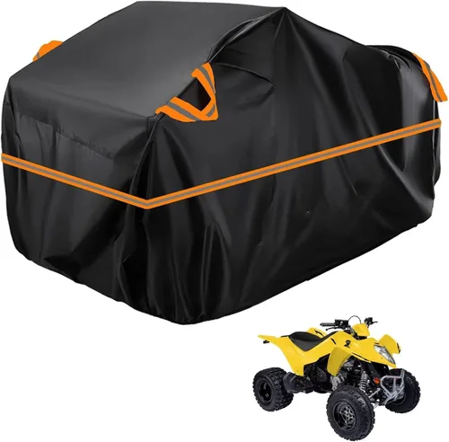 Vista 243 de Cubierta para ATV impermeable compatible con Arctic Cat H1 EFI TRV Cruiser 4x4 2011, cubierta de 210D para vehículos de 4 ruedas, cubierta para quad