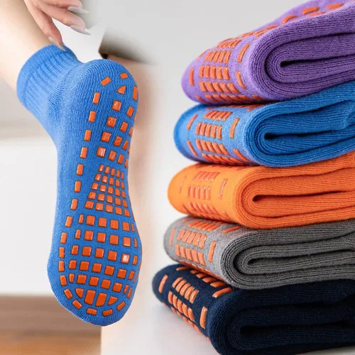 Vista 5 de ESA Supplies Calcetines antideslizantes para niños, 4 pares