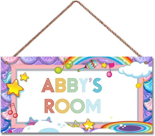 Vista 8 de Letreros personalizados de animales de dibujos animados para la cueva de hombrecito, letrero de gatos lindos, letrero personalizado para habitación