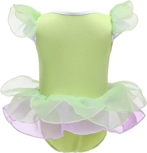 Vista 3 de Disfraz de princesa de Navidad para niñas, sirena, Bella, Sofía, para Halloween o cumpleaños, mameluco de tutú con diadema