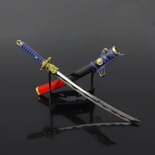 Vista 7 de Superbuybox Artes marciales cuchillo juego colección escritorio habitación decoración mochila colgante regalo (Onimaru Kunitsuna), Onimaru Kunitsuna