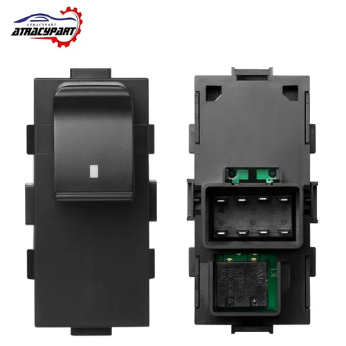 Vista 6 de Interruptor de ventana de pasajero, compatible con Chevy Silverado Tahoe