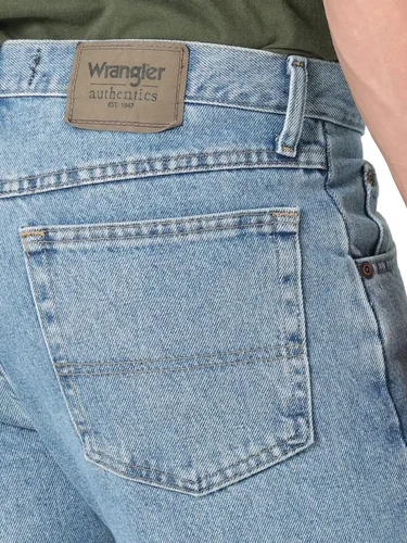 Vista 3 de Wrangler Authentics - Jeans clásicos de 5bolsillos y corte relajado y flexible para hombre