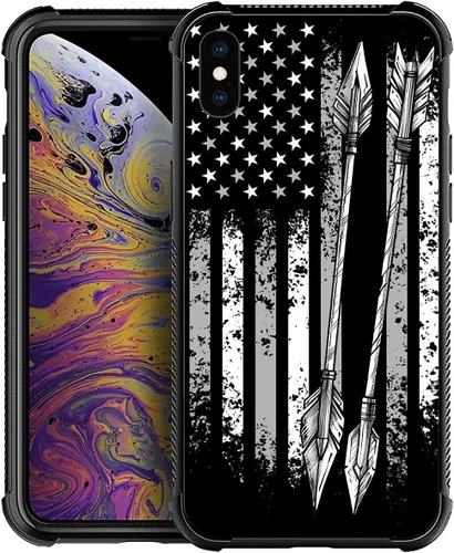 Vista 22 de Funda compatible con iPhone XR, diseño de elefantes africanos para niñas, diseño de patrón a prueba de golpes, antiarañazos, carcasa trasera