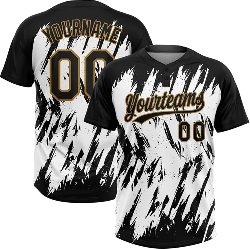 Vista 26 de Camisetas de béisbol personalizadas con dos botones, camisetas de sóftbol personalizadas con logotipo de nombre cosido para hombres, mujeres