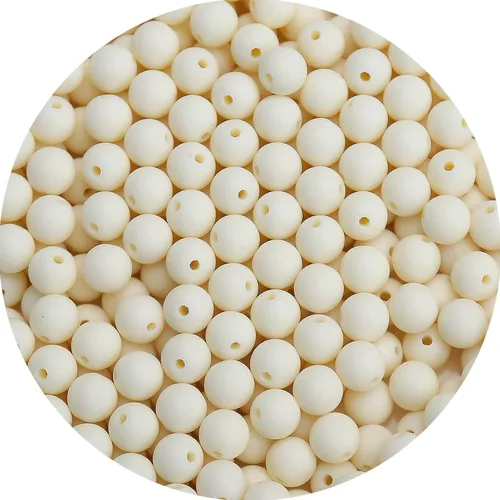Vista 18 de BONNY BOXX 2000 piezas 4 mm cuentas redondas de acrílico de zafiro suave, bolas de plástico de chicle de burbujas, cuentas gruesas de bolas