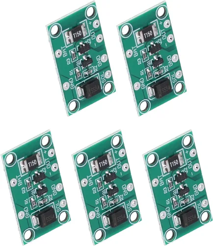Vista 2 de Placa de circuito del módulo del controlador de carga de la batería del tablero del controlador solar de 5pcs para la lámpara solar