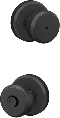 Vista 20 de SCHLAGE Pomo de bloqueo sin giro, latón antiguo (F170 ORB 609) (paquete de 2)
