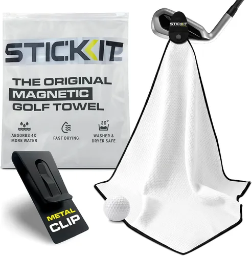 Vista 20 de STICKIT Toalla de golf magnética - Toalla de golf con tejido de gofre - 29