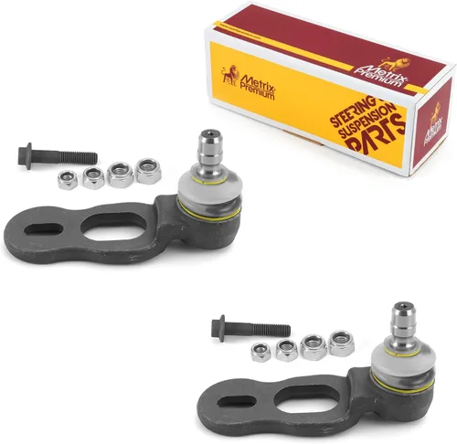 Vista 94 de Metrix - 2 juntas de rótula superior delantera K3134T para Dodge Ram 1500 4WD 94-01, Ram 2500 4WD 94-99, Jeep Cherokee 84-01, Wrangler 97-17